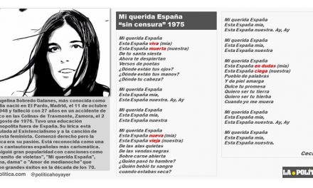 Cecilia: “Mi querida España” sin censura, abril de 1975