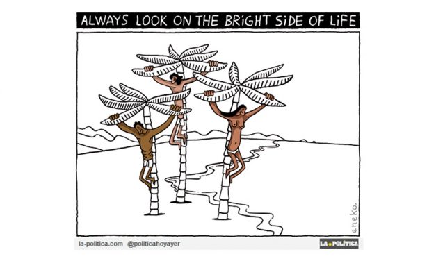 Monty Python: “Always look on the bright side of life”
