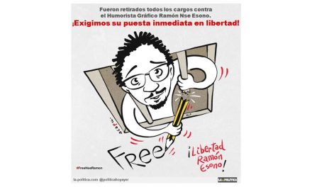 El Humorista Gráfico Ramón Nse Esono aun permanece en prisión, a pesar de que la fiscalía retiró todos los cargos ¿Qué está pasando? #FreeNseRamon #LibertadHumoristaEsono