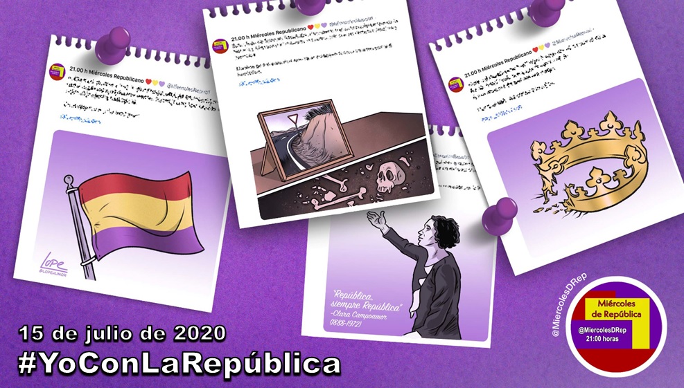 #YoConLaRepública. La selección de Miércoles de República de 15 de julio de 2020